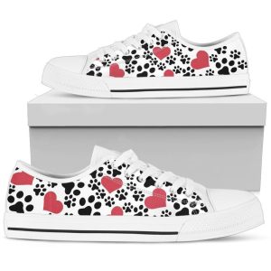 I Love Dog Paws Sneakers: Stylish…