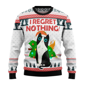 i regret nothing cat ugly christmas sweater for men and women 1 1.png