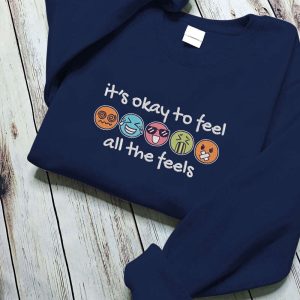 it s okay to feel all the feels sweatshirt speech therapy shirt school psychology anxiety tee school counselor shirt funny emoji feeling 1.jpeg