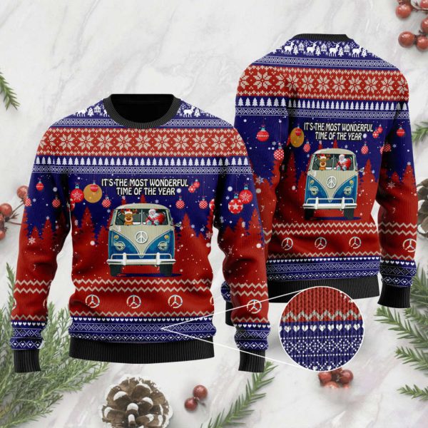 It’s The Most Wonderful Time Of The Year Santa Sweater, Gift For Christmas