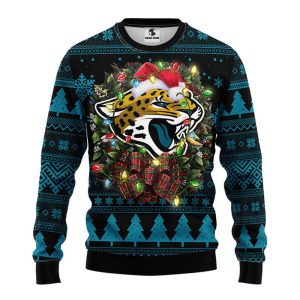 jacksonville jaguars christmas ugly sweater gift for christmas .jpeg