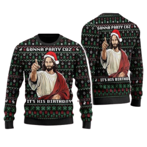 jesus ugly christmas sweater christian crew neck sweatshirt gift for christmas.png