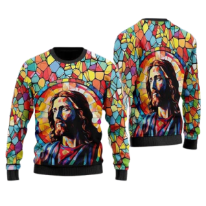 jesus ugly christmas sweater for women christian crew neck sweater for christmas.png