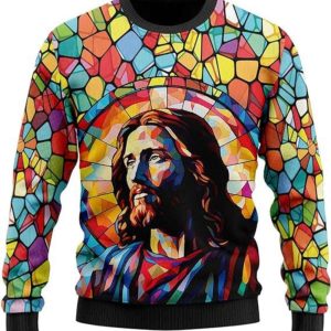 Jesus Ugly Christmas Sweater For Women,…