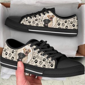 labrador retriever dog lover pattern brown low top shoes canvas sneakers casual shoes for men and women 1.jpeg