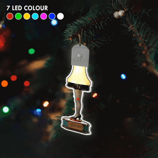 Leg Lamp Led Christmas Ornament 2023 Leg Lamp Christmas Story Ornament For Fans