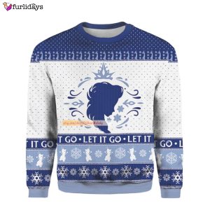 Let It Go Ugly Christmas Sweater,…