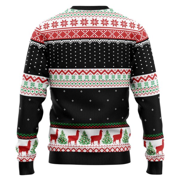 Llama Hit That D1410 Ugly Christmas Sweater –  Best Gift For Christmas