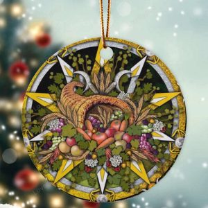 mabon pentacle christmas ornament christmas gift decor.jpeg