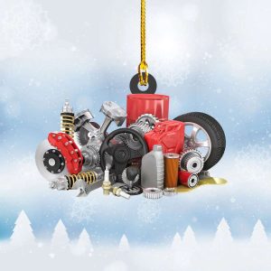 Mechanic Christmas Ornament Auto Mechanic Ornament…
