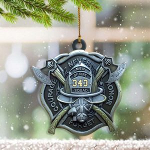 Men Of Fire 343 Squad Ornament…