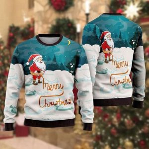 Men’s Ugly Christmas Sweaters, Unisex Crewneck…