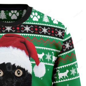 meowy black cat ugly christmas sweater black cat sweatshirt christmas gift 2.jpeg
