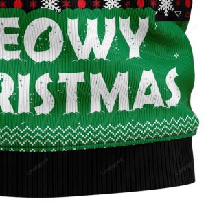 meowy black cat ugly christmas sweater black cat sweatshirt christmas gift 3.jpeg