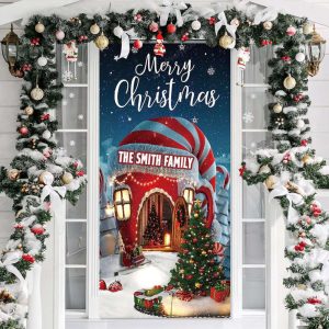 Merry Christmas Door Cover: Festive Xmas…