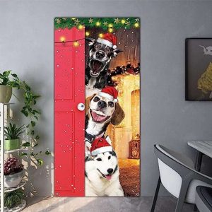 merry christmas door cover large cute santa dogs banner for front door merry christmas decoration party supplies christmas party backdrop xmas 1.jpeg