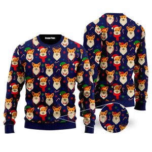 Merry Corgmas Corgi Dog Lover Ugly…