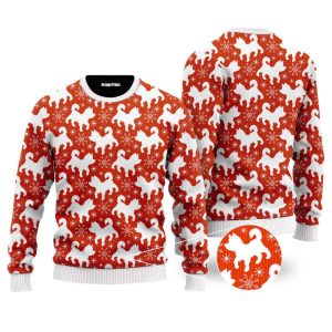 Merry Dogmas Ugly Christmas Sweater For…