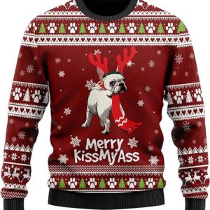 Merry Xmas Dog Ugly Christmas Sweater,…
