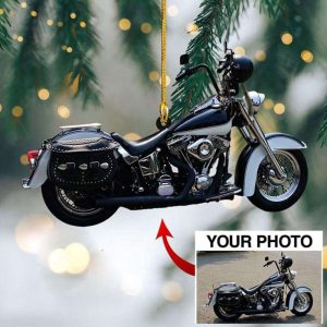 Motorcycle Christmas Ornament Modern Christmas Tree…