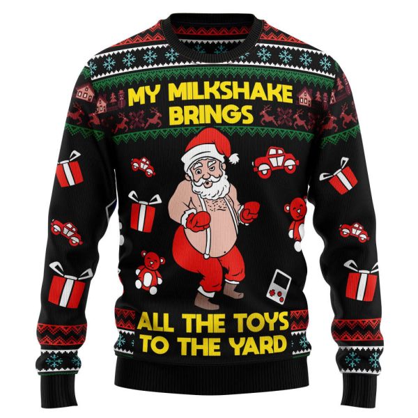 HT091205 My Milkshake Bring Christmas Ugly Sweater – Noel Malalan