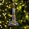 NASA Artemis SLS Moon Rocket Christmas Custom Shape Ornament