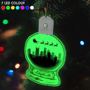 Nashville Light Up Christmas Tree Ornament…