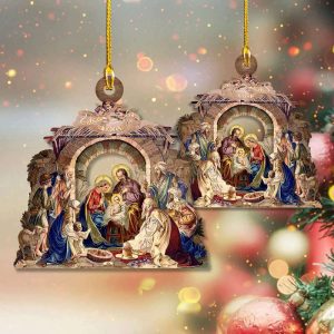 Nativity Scene Ornament 2023 Christmas Ornaments…