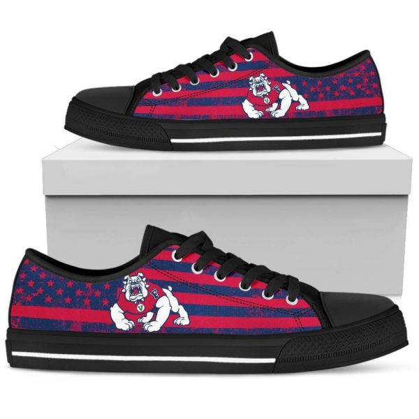 Shop Stylish Fresno State Bulldogs Low Top Shoes