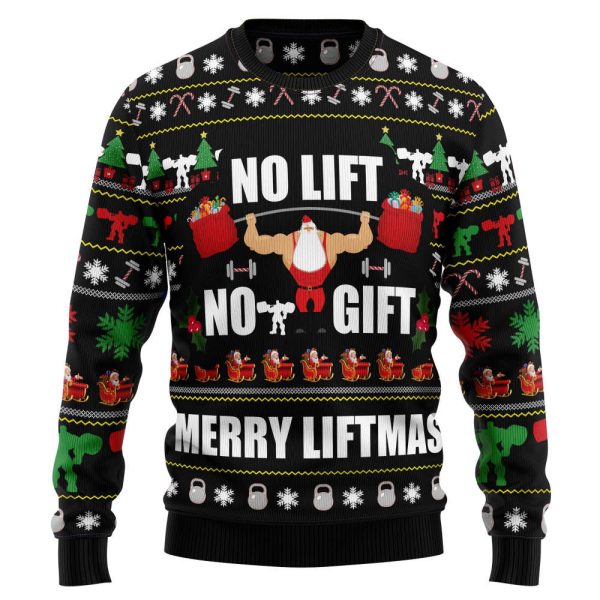 Shop No Lift No Gift TY1310 Ugly Christmas Sweater – Gift For Christmas