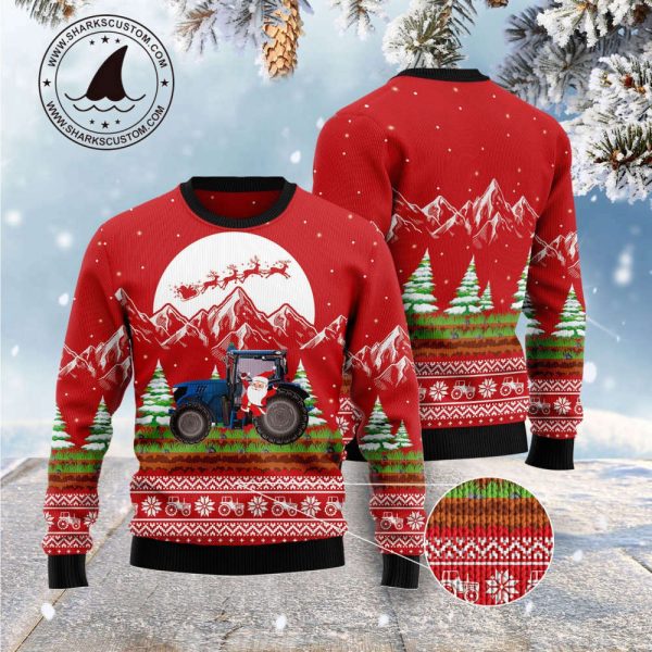 Noel Tractor G51023 Ugly Christmas Sweater –  Best Gift For Christmas