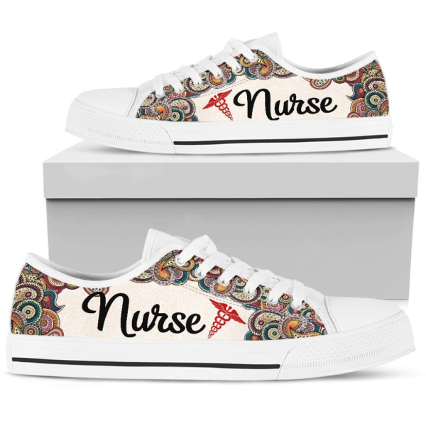 Nurse Love Nurse Low Top Shoes Sneaker TQ010062Sb –  Trendy Footwear