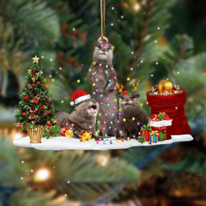 Otter Ornaments Otter Lovers 2023 Christmas…