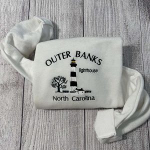 outer banks of north carolina embroidered sweatshirt north carolina light house 1.jpeg