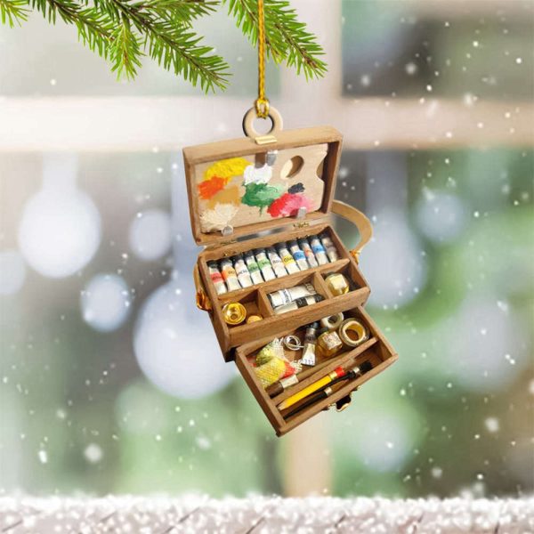 Painting Ornament Best Christmas Tree Decorations Best Gift For Painting Lovers