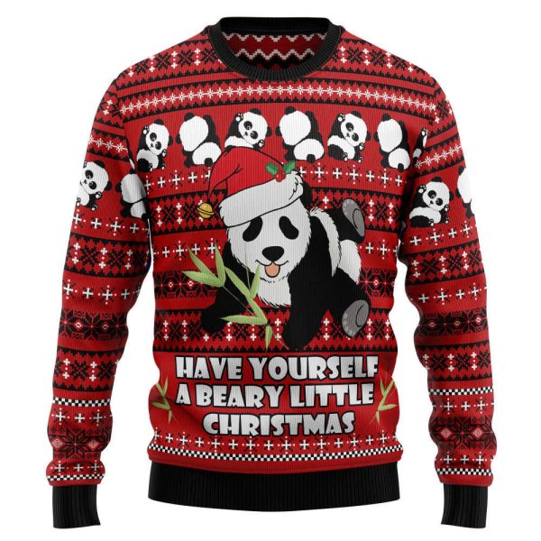 Panda Christmas T0411 Ugly Christmas Sweater – Noel Malalan Signature