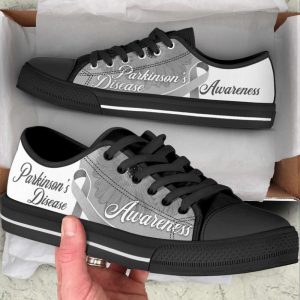 parkinson s shoes disease awareness ribbon low top shoes canvas shoes best gift for men and women cancer awareness.jpeg