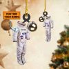Personalized Astronaut Ornament Vintage Astronaut Ornament…