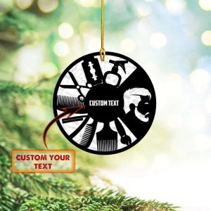 Personalized Barber Ornament 2023 Barber Christmas…