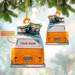 Personalized Camper Ornament Camping Christmas Ornament…