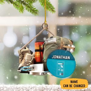 Personalized Camping Ornament Camper Christmas Ornaments…