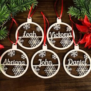 Personalized Christmas Ornament Custom Name Ornament…