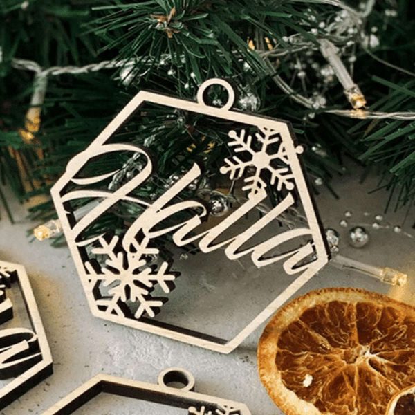 Personalized Christmas Ornament Xmas Holiday Personalized Family Christmas Ornament Gift