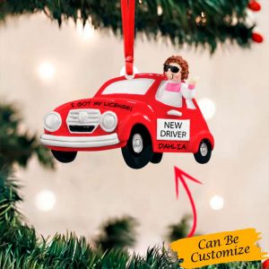 Personalized Drivers License Christmas Ornament New…