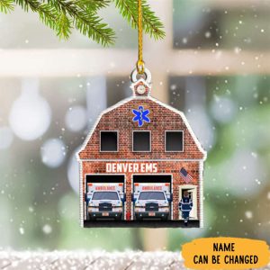 Personalized EMT Ornament Paramedic Christmas Ornaments…