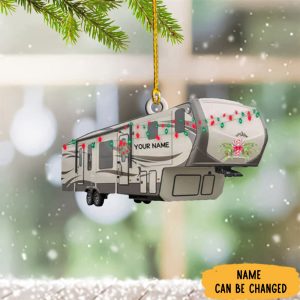 Personalized Fifth Wheel Camper Ornament Fifth…