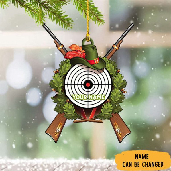 Personalized Hunting Christmas Ornament 2023 Hunting Ornaments For Christmas Tree