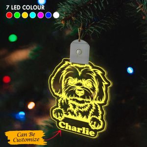 personalized maltese christmas ornament traditional christmas tree decorations gifts for pet lovers 4.jpeg