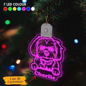 personalized maltese christmas ornament traditional christmas tree decorations gifts for pet lovers 5.jpeg