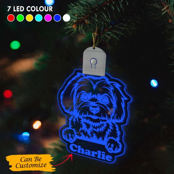 Personalized Maltese Christmas Ornament Christmas Tree Decorations Gifts For Pet Lovers